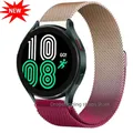 Bracelet milanais 20 à 22 mm pour Samsung et Huawei – Couleur du bracelet GOL Red 29