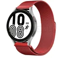 Bracelet milanais 20 à 22 mm pour Samsung et Huawei – Couleur du bracelet Red 16