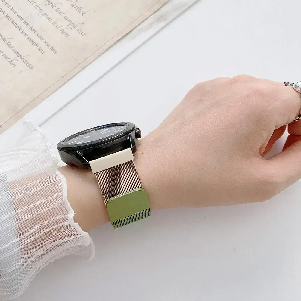 Bracelet milanais 20 et 22 mm Amazfit