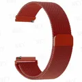 Bracelet milanais 20 et 22 mm Amazfit – Couleur du bracelet Red 16