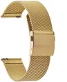 Bracelet milanais acier inoxydable 12 à 24 mm – Couleur du bracelet 0.6mm gold