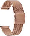 Bracelet milanais acier inoxydable 12 à 24 mm – Couleur du bracelet 0.6mm rose gold