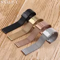 Bracelet milanais acier inoxydable 18 à 24 mm boucle – 3