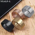 Bracelet milanais acier inoxydable 18 à 24 mm boucle – 4