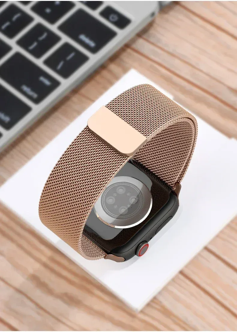 Bracelet milanais Apple Watch 38 à 49 mm