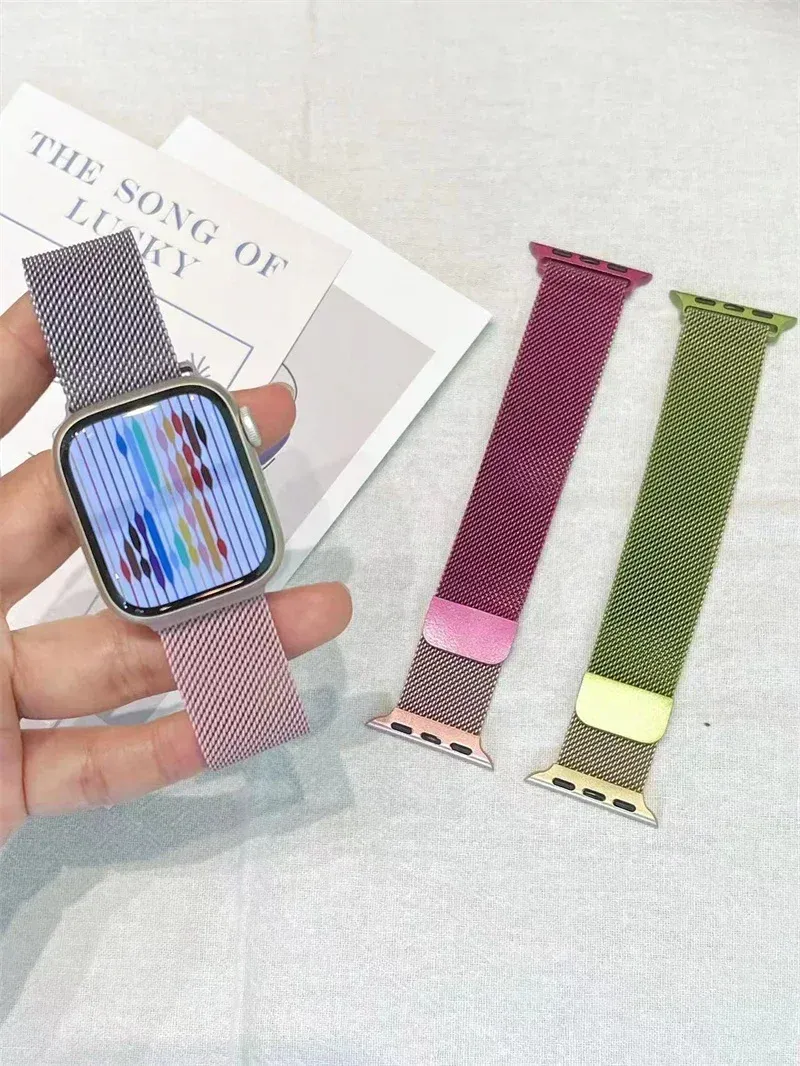 Bracelet milanais Apple Watch 38 à 49 mm
