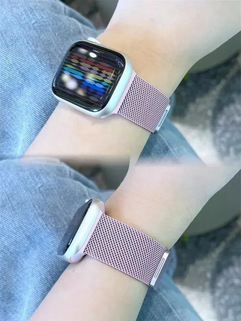 Bracelet milanais Apple Watch 38 à 49 mm