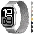 Bracelet milanais Apple Watch 38 à 49 mm – Couleur du bracelet Sliver 1