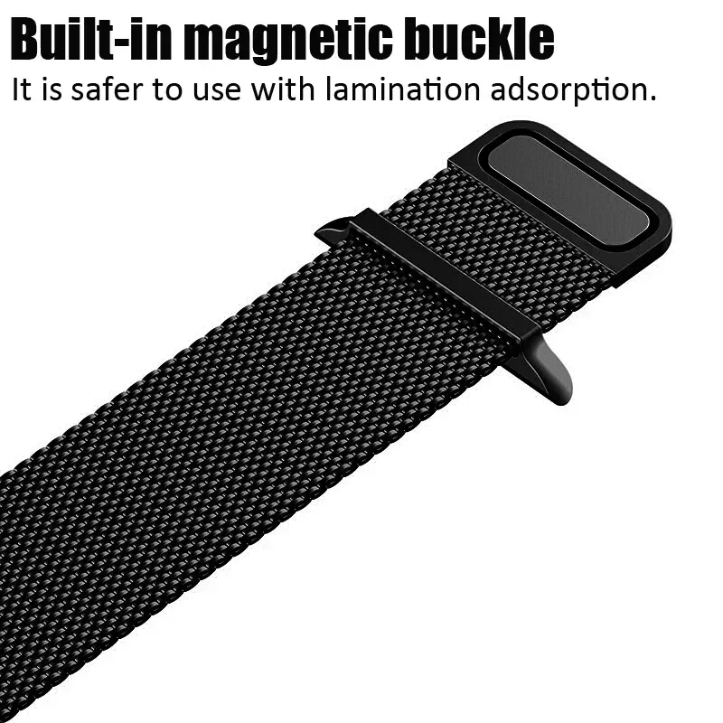 Bracelet milanais Apple Watch 40 à 49 mm avec étui