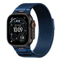 Bracelet milanais Apple Watch 40 à 49 mm boucle – Couleur du bracelet Midnight Blue