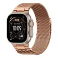 Bracelet milanais Apple Watch 40 à 49 mm boucle – Couleur du bracelet Rose gold