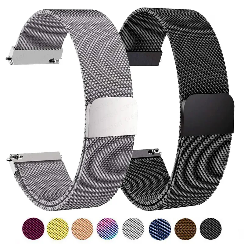 Bracelet milanais magnétique 18 à 22 mm
