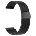 Bracelet milanais magnétique 18 à 22 mm – Couleur du bracelet noir