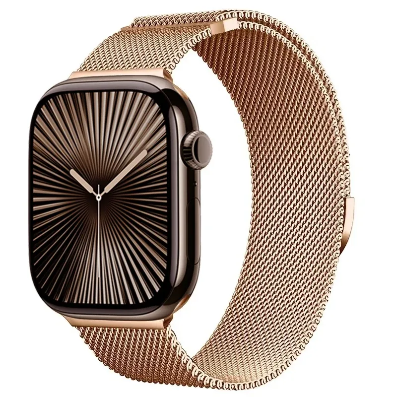 Bracelet milanais magnétique pour Apple Watch 38 à 49 mm