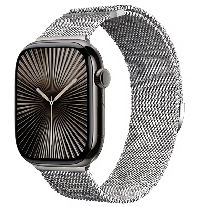 Bracelet milanais magnétique pour Apple Watch 38 à 49 mm