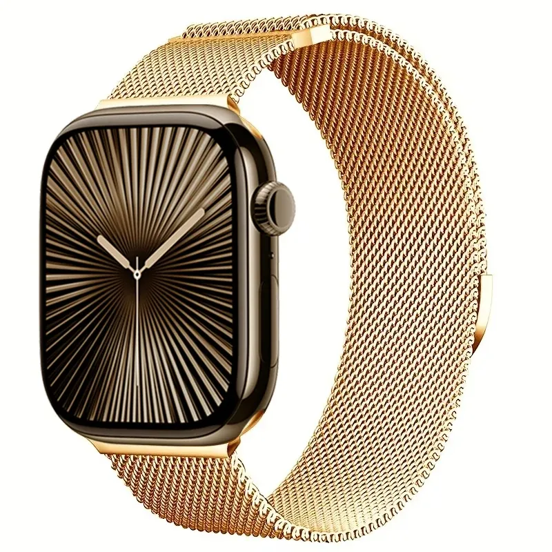 Bracelet milanais magnétique pour Apple Watch 38 à 49 mm