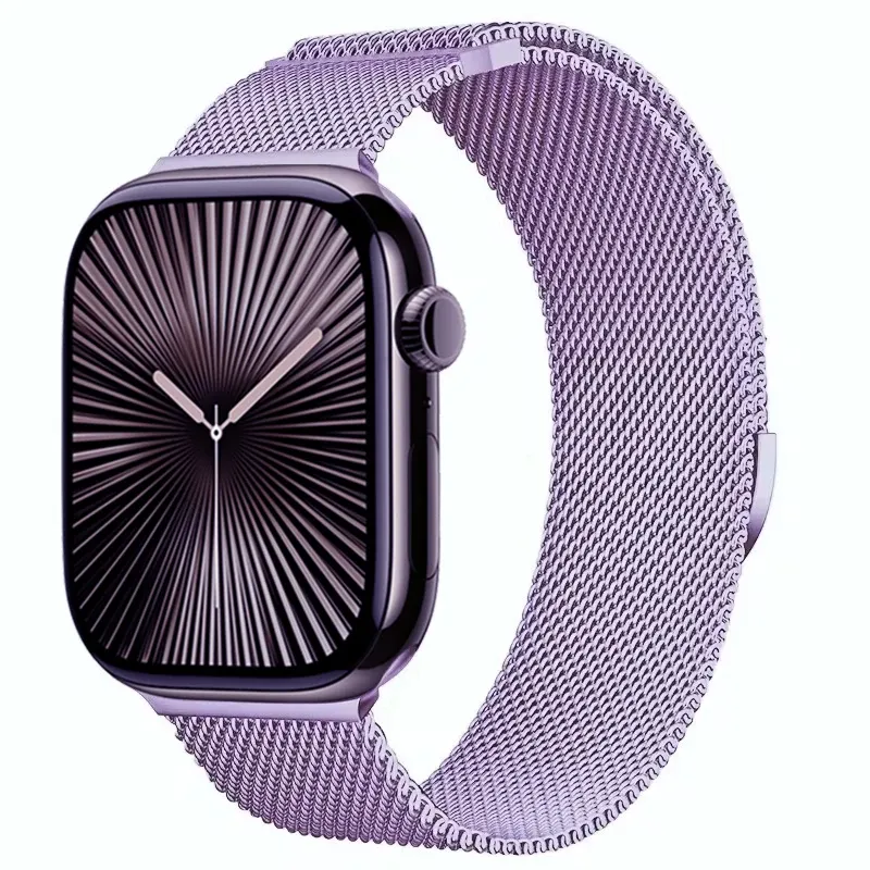 Bracelet milanais magnétique pour Apple Watch 38 à 49 mm