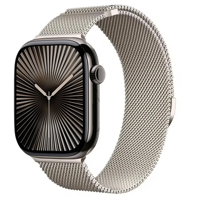 Bracelet milanais magnétique pour Apple Watch 38 à 49 mm