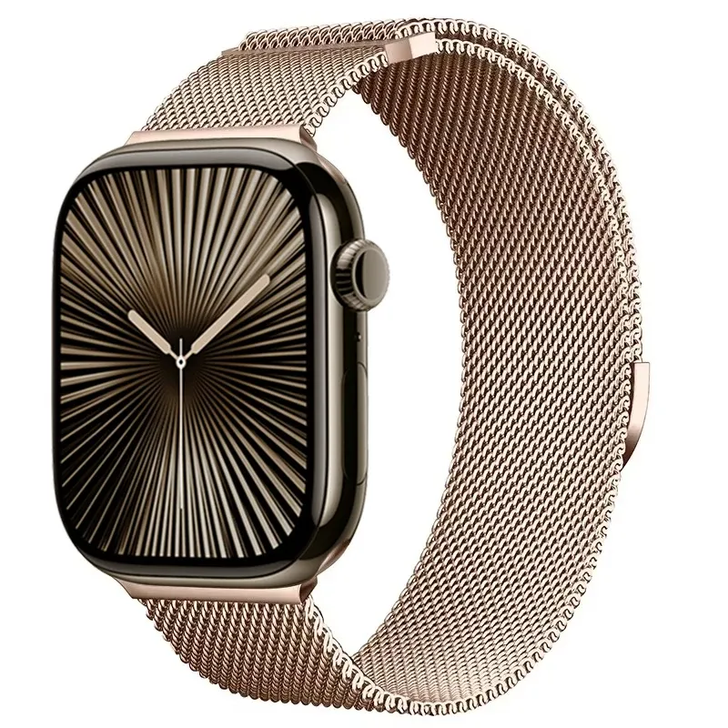 Bracelet milanais magnétique pour Apple Watch 38 à 49 mm