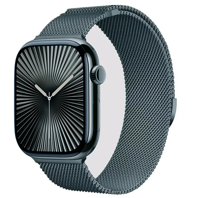 Bracelet milanais magnétique pour Apple Watch 38 à 49 mm