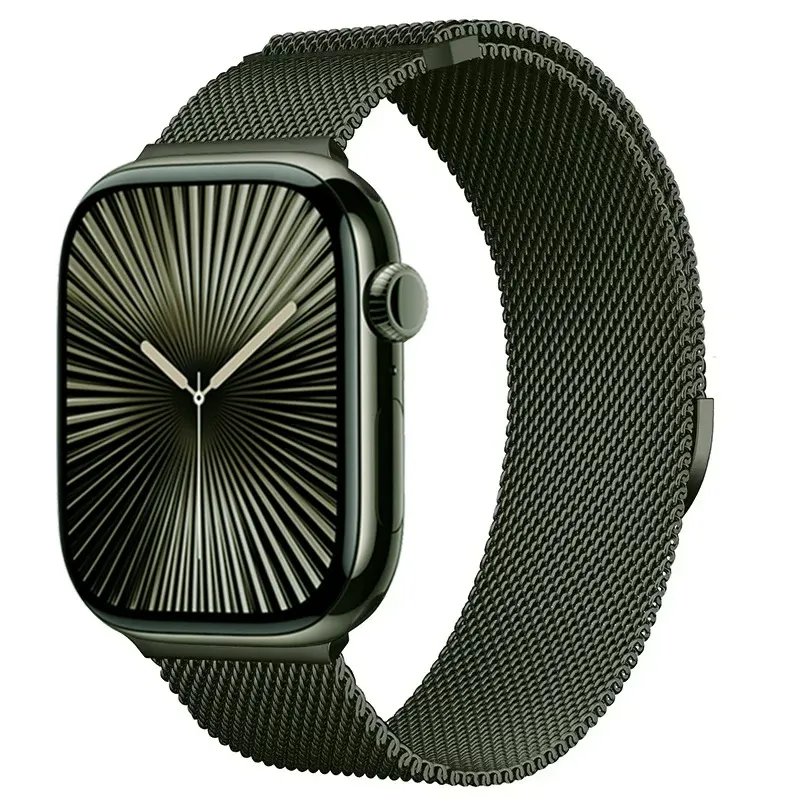 Bracelet milanais magnétique pour Apple Watch 38 à 49 mm