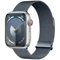 Bracelet milanais magnétique pour Apple Watch 38 à 49 mm – Couleur du bracelet Space ash