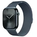 Bracelet milanais magnétique pour Apple Watch 38 à 49 mm – Couleur du bracelet Space gray