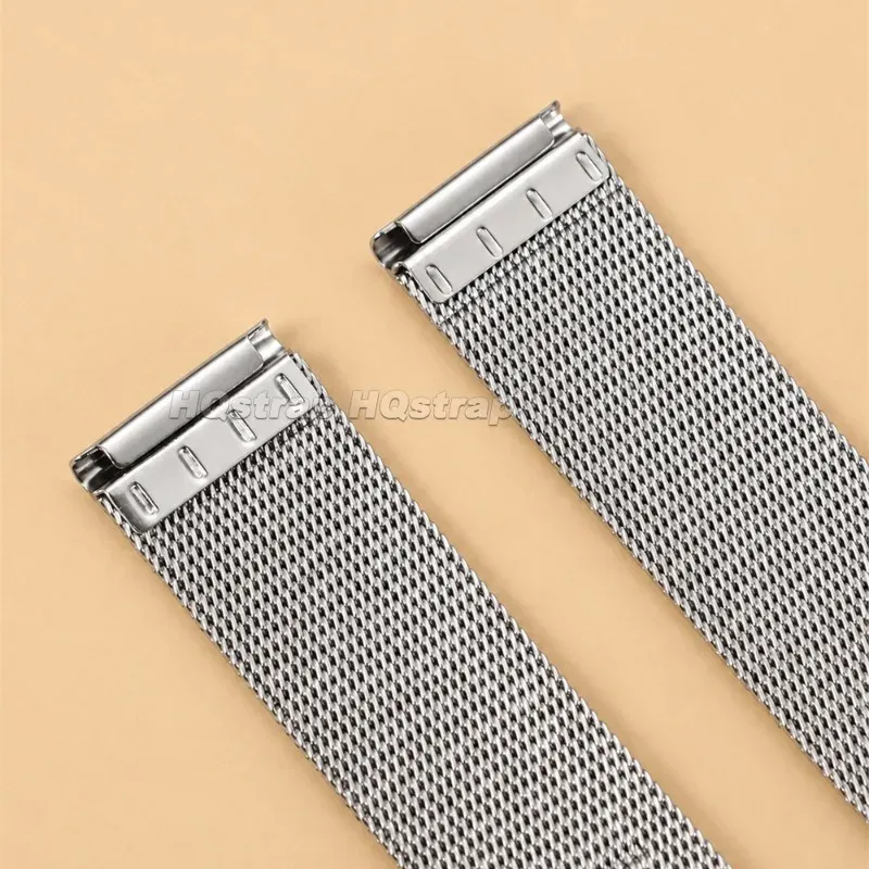 Bracelet milanais maille 8 à 16 mm léger respirant