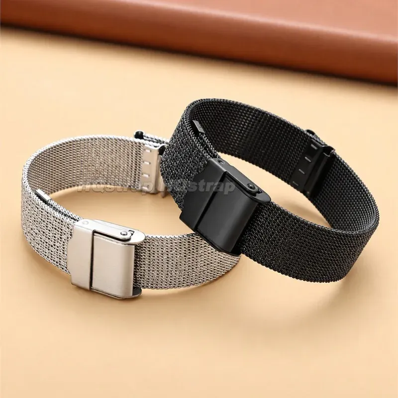 Bracelet milanais maille 8 à 16 mm léger respirant
