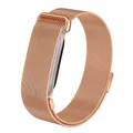 Bracelet milanais pour Google Fitbit Air réglable – Couleur du bracelet rose gold