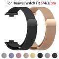 Bracelet milanais pour Huawei Watch Fit 3 à 5 Pro – 3