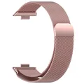 Bracelet milanais pour Huawei Watch Fit 3 à 5 Pro – Couleur du bracelet pink gold