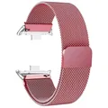 Bracelet milanais pour Redmi Watch 4 5 et Mi Band 8 9 Pro – Couleur du bracelet Pink