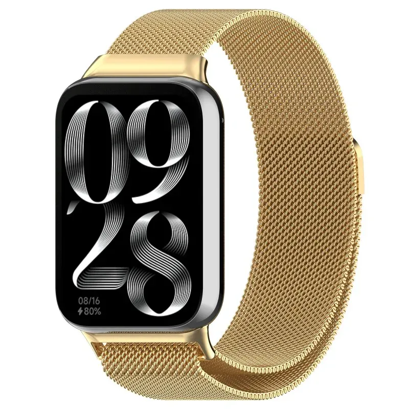 Bracelet milanais pour Xiaomi Mi Band 9 Pro Redmi Watch 4