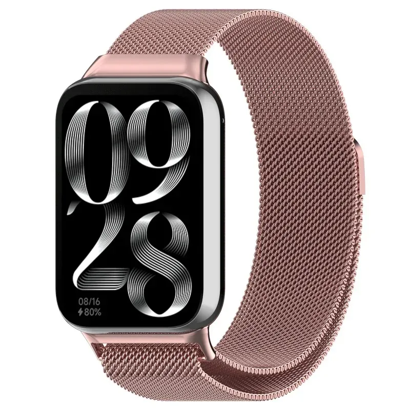 Bracelet milanais pour Xiaomi Mi Band 9 Pro Redmi Watch 4