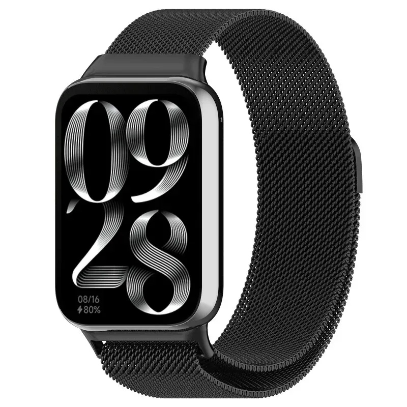 Bracelet milanais pour Xiaomi Mi Band 9 Pro Redmi Watch 4