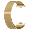 Bracelet milanais pour Xiaomi Mi Band 9 Pro Redmi Watch 4 – Couleur Gold