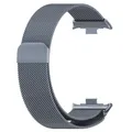 Bracelet milanais pour Xiaomi Mi Band 9 Pro Redmi Watch 4 – Couleur Space Gray