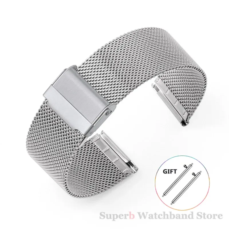Bracelet milanais universel 12 à 24 mm