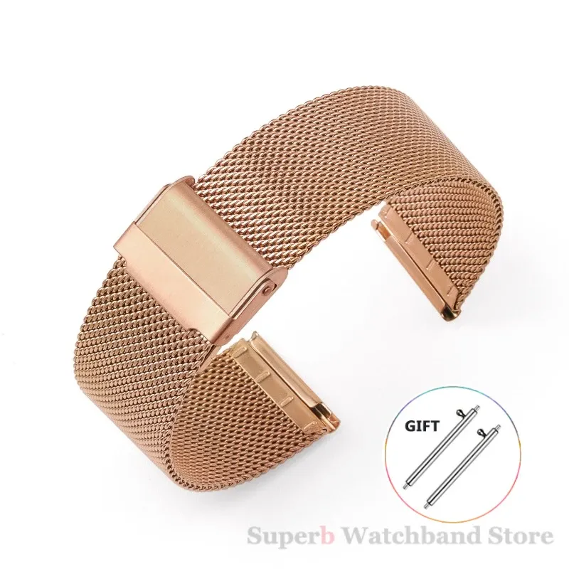 Bracelet milanais universel 12 à 24 mm