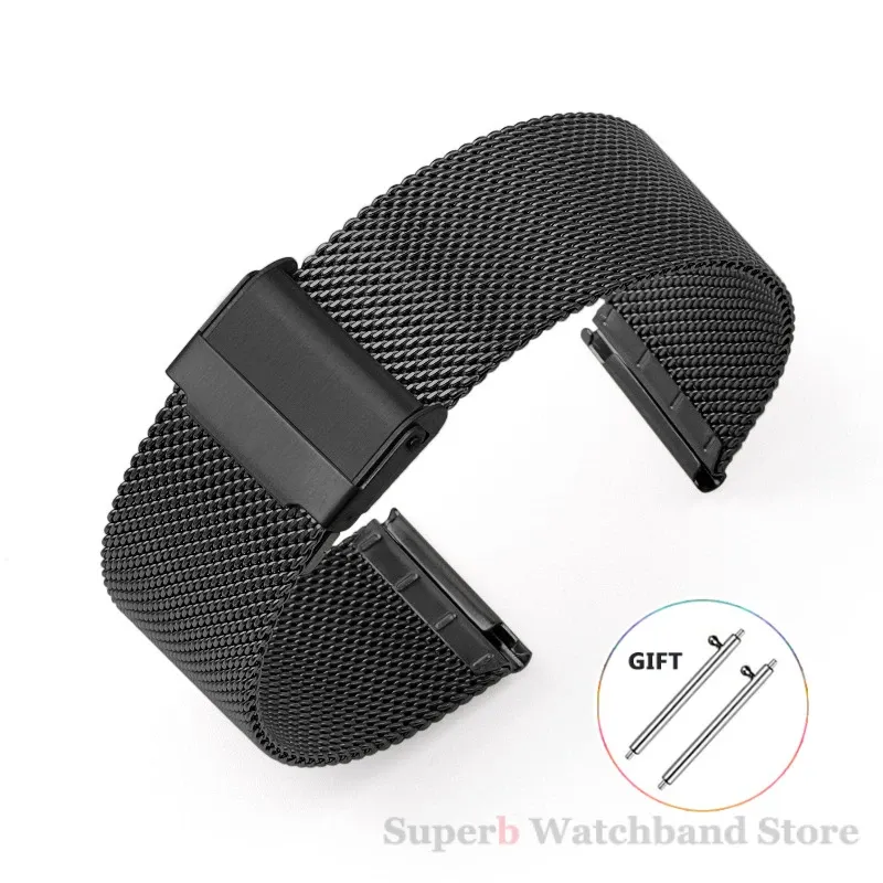 Bracelet milanais universel 12 à 24 mm