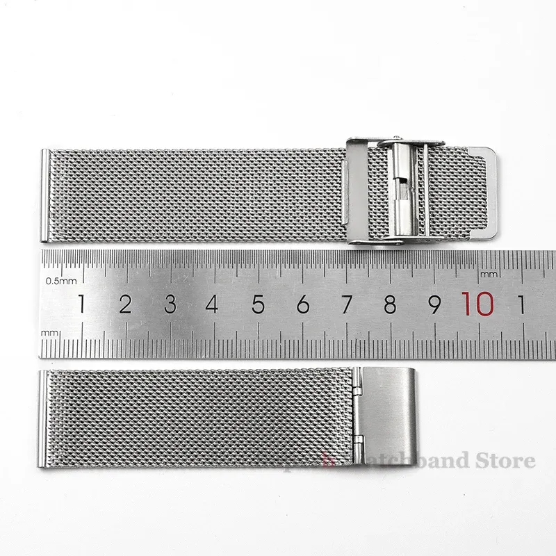 Bracelet milanais universel 12 à 24 mm