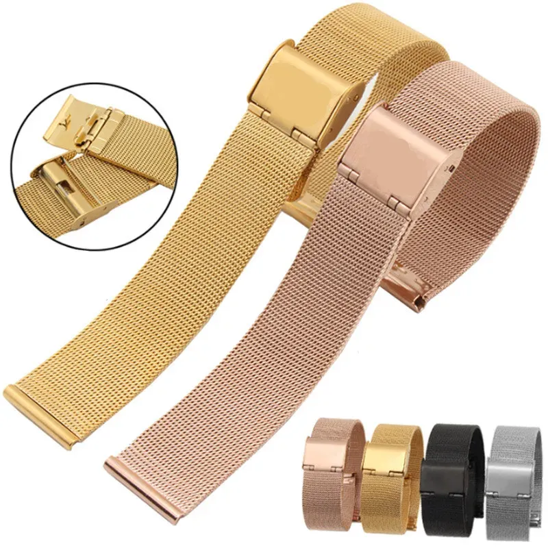 Bracelet milanais universel 18 à 22 mm