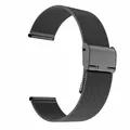 Bracelet milanais universel 18 à 22 mm – Couleur du bracelet black