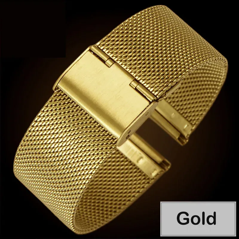Bracelet milanais universel 18 à 22 mm