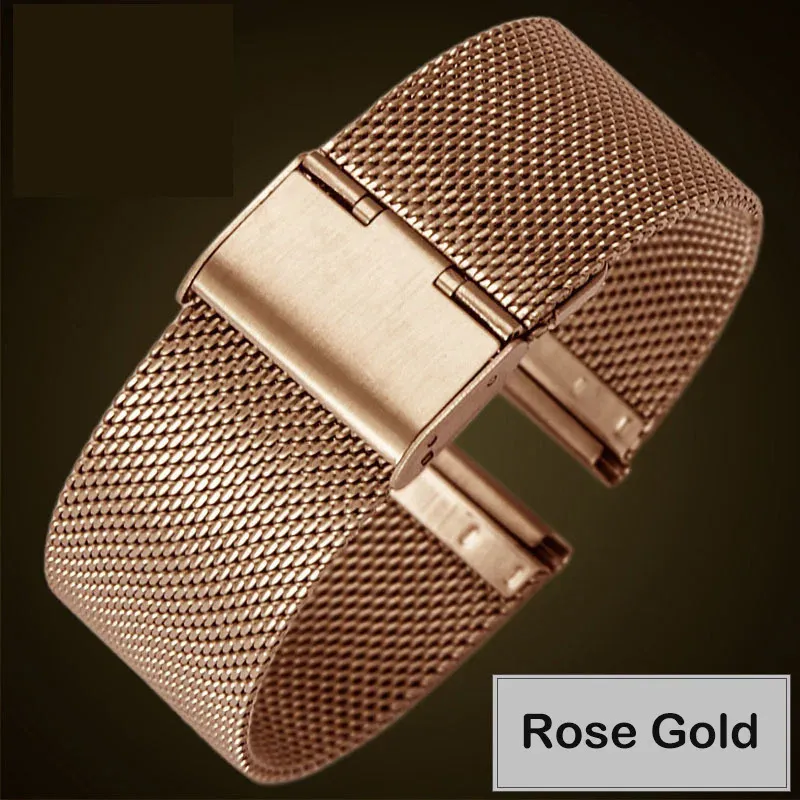 Bracelet milanais universel 18 à 22 mm