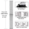 Bracelet montre acier 18 à 22 mm – 2