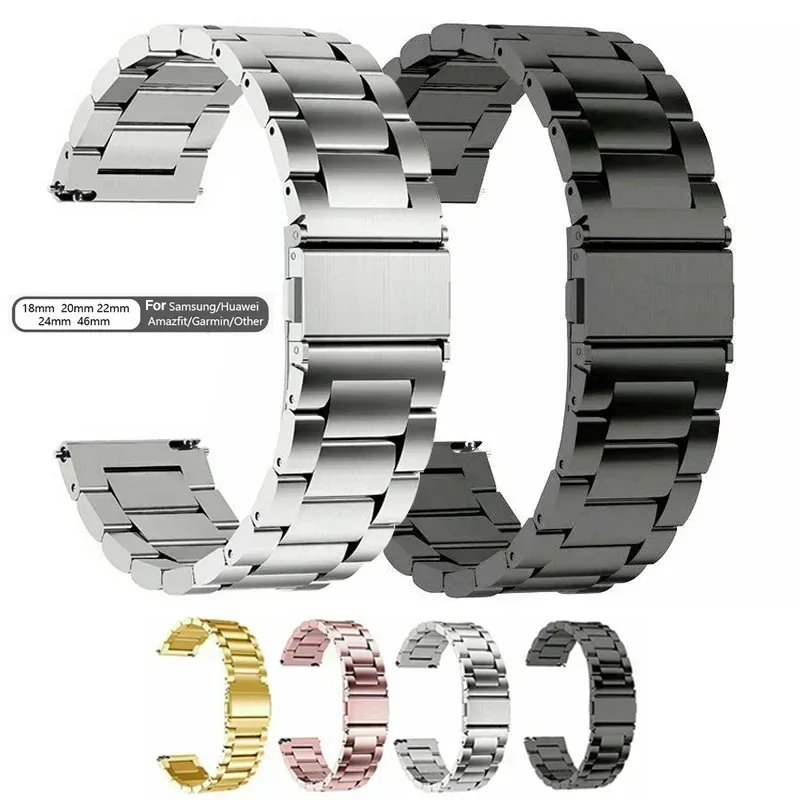 Bracelet montre acier 18 à 22 mm