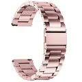 Bracelet montre acier 18 à 22 mm – Couleur du bracelet Rose