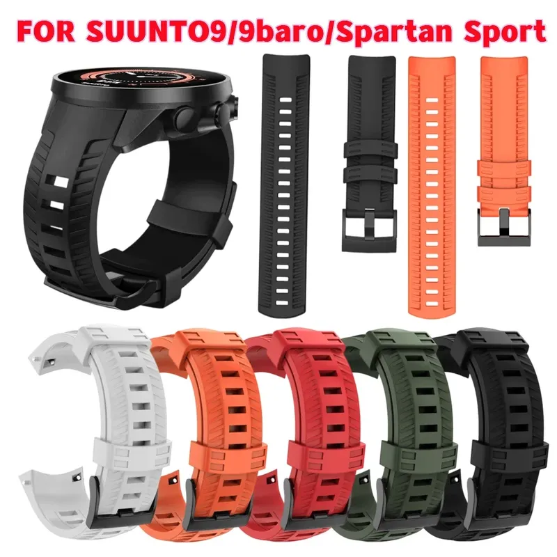 Bracelet montre caoutchouc 24 mm Suunto